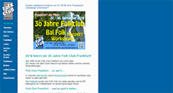 Desktop Screenshot of folkclubfrankfurt.de